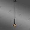 Postmodern Creative Minimalist All Copper Ceiling Chandeliers Over Dining Table Staircase Home Decor Living Room Lamps Black