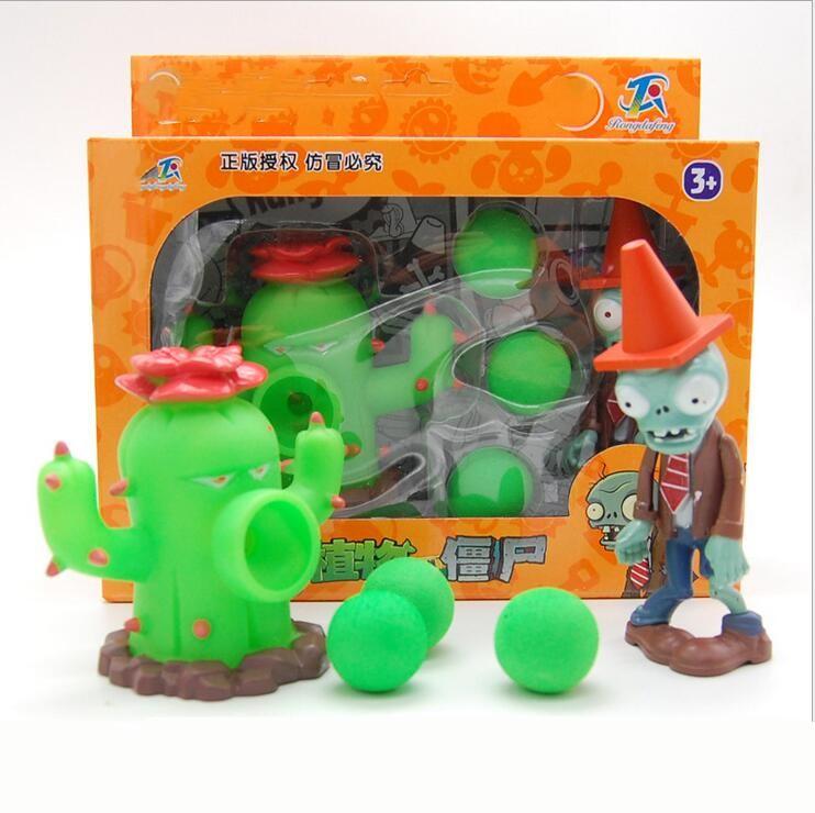 Plants vs. Zombies Toys Full Set Vinyl Catapult Boys Battle Children Toys