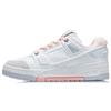 New LiNing Anti Slip Wear Resistant Low Top Skateboard Shoes Women's Snow White AGCR400-3