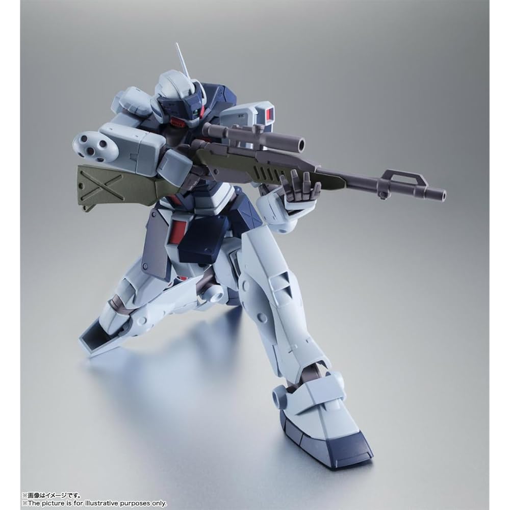TAMASHII NATIONS ROBOT Spirits RGM-79SP Jim Sniper II A.N.I.M.E. Action Figure 125mm PVC ABS Painted Movable
