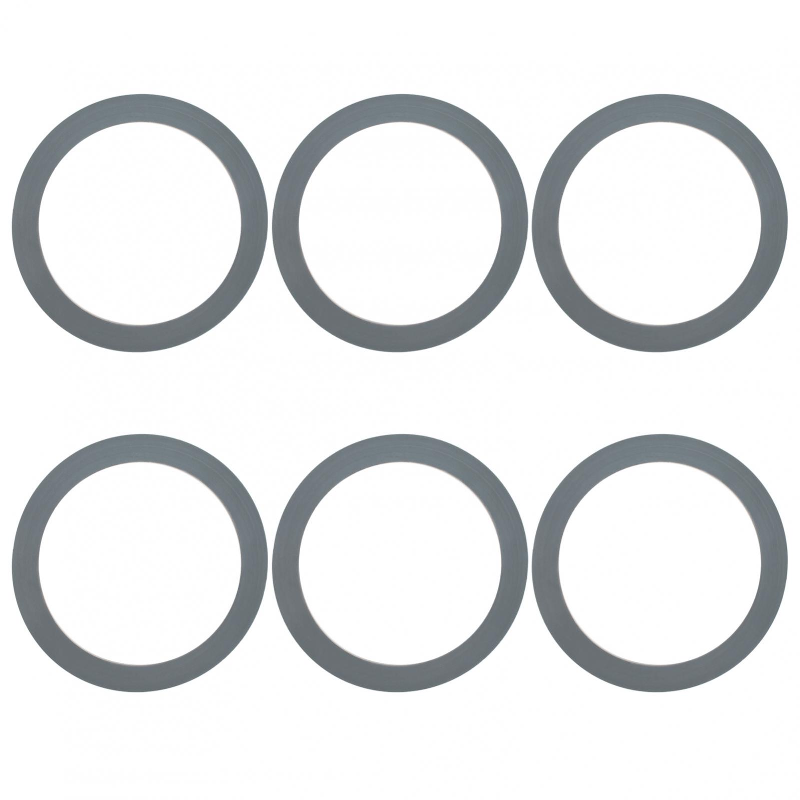 6 шт. серое резиновое уплотнение — фото 5