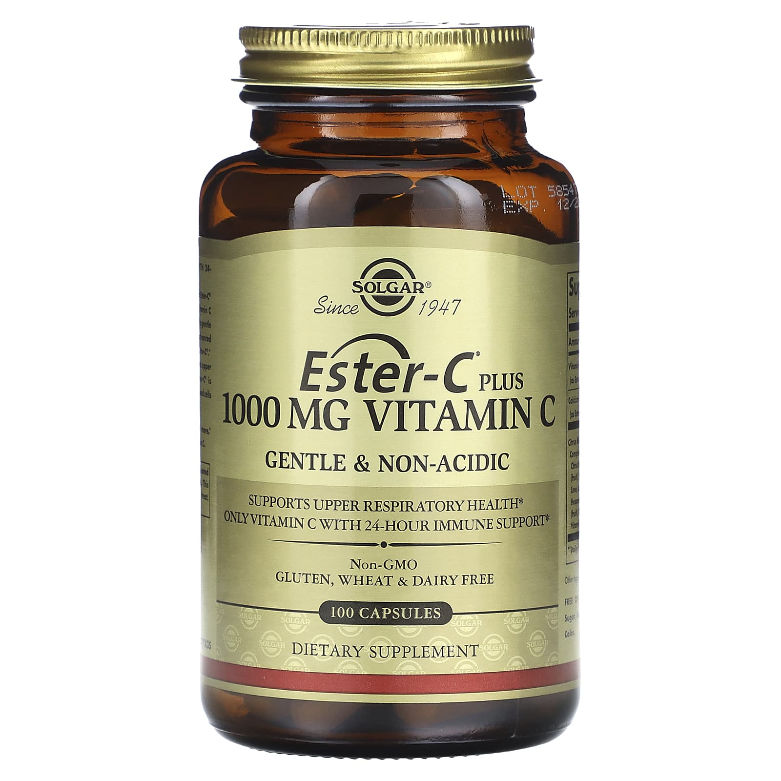 

Ester-C Plus, Vitamin C, 1,000Mg, 100 Capsules