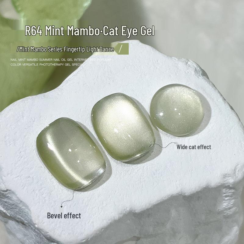 

Гель-лак для ногтей «кошачий глаз»: Взрыв грейпфрута и Мята Мамбо - Коллекция Осень/Зима 2025