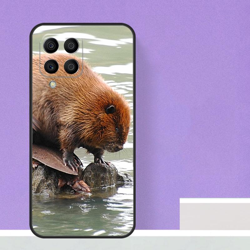Animal Beaver Case For Samsung Galaxy M16 M11 M21 M31 M20 M23 M54 M14 M34 M13 M52 M32 M12 M36 M56 M15 M55