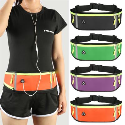 Professional Running Waist Bag Sports Belt Pouch Mobile Phone Case Men Women Hidden Pouch Gym SportsBags Running Belt Waist Pack
