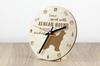 Afghan Hound, Tazi - Clock with Dog, Wooden Clock with Engraving, Personalised Clock by Art-Dog