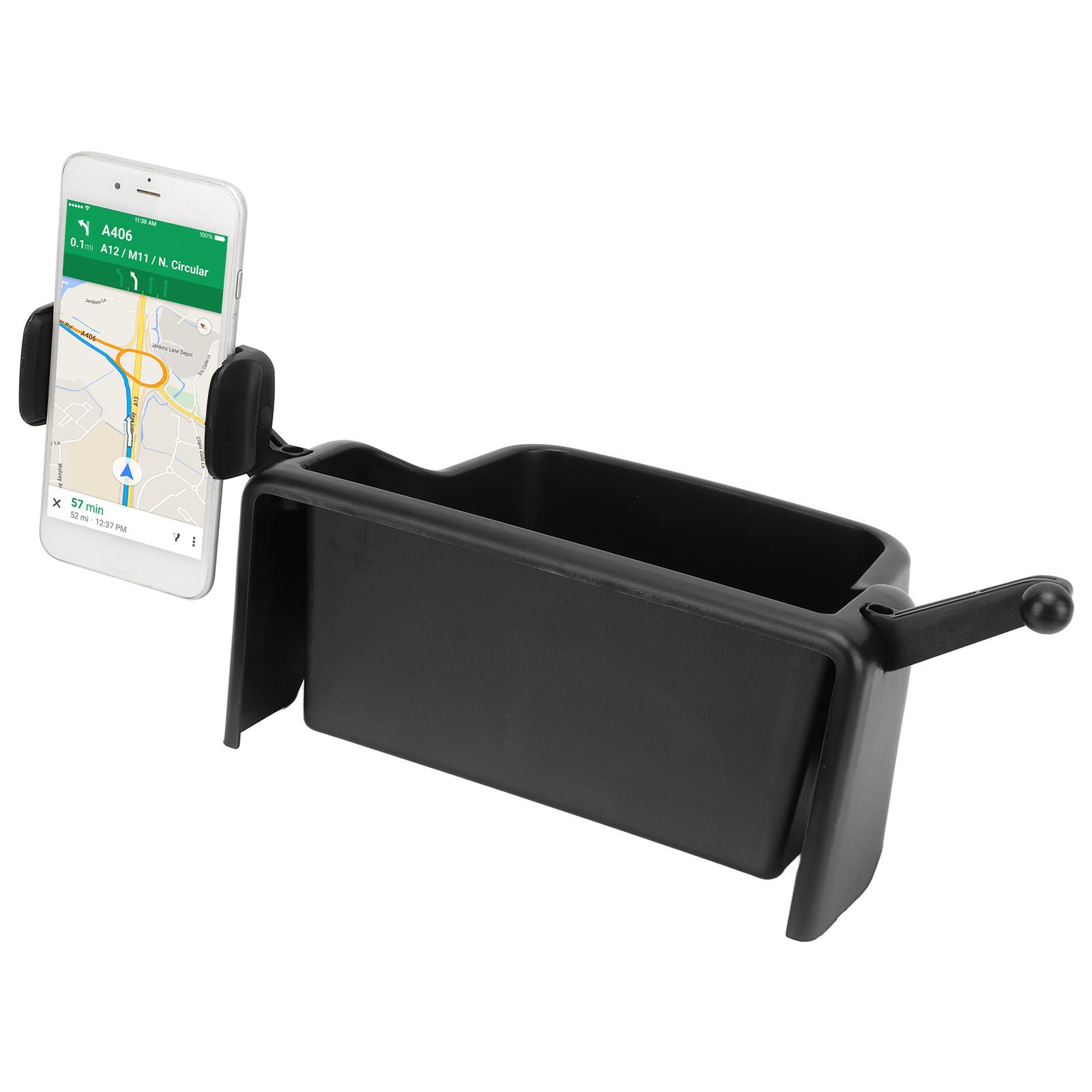 

Center Console Dashboard Storage Box With Phone Holder Replacement for Mustang Mach‑E 2021+