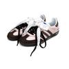 adidas Samba OG Abrasion Resistant Lightweight Wear Resistant And Lightweight Low Top Skateboard Shoes Women's B75806(Team1324-LD)