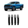 For Chevrolet Colorado  2024 Carbon Fiber Accessories Window Rise Switch Gear Shift Panle Front Rear Water Cup Holder Cover