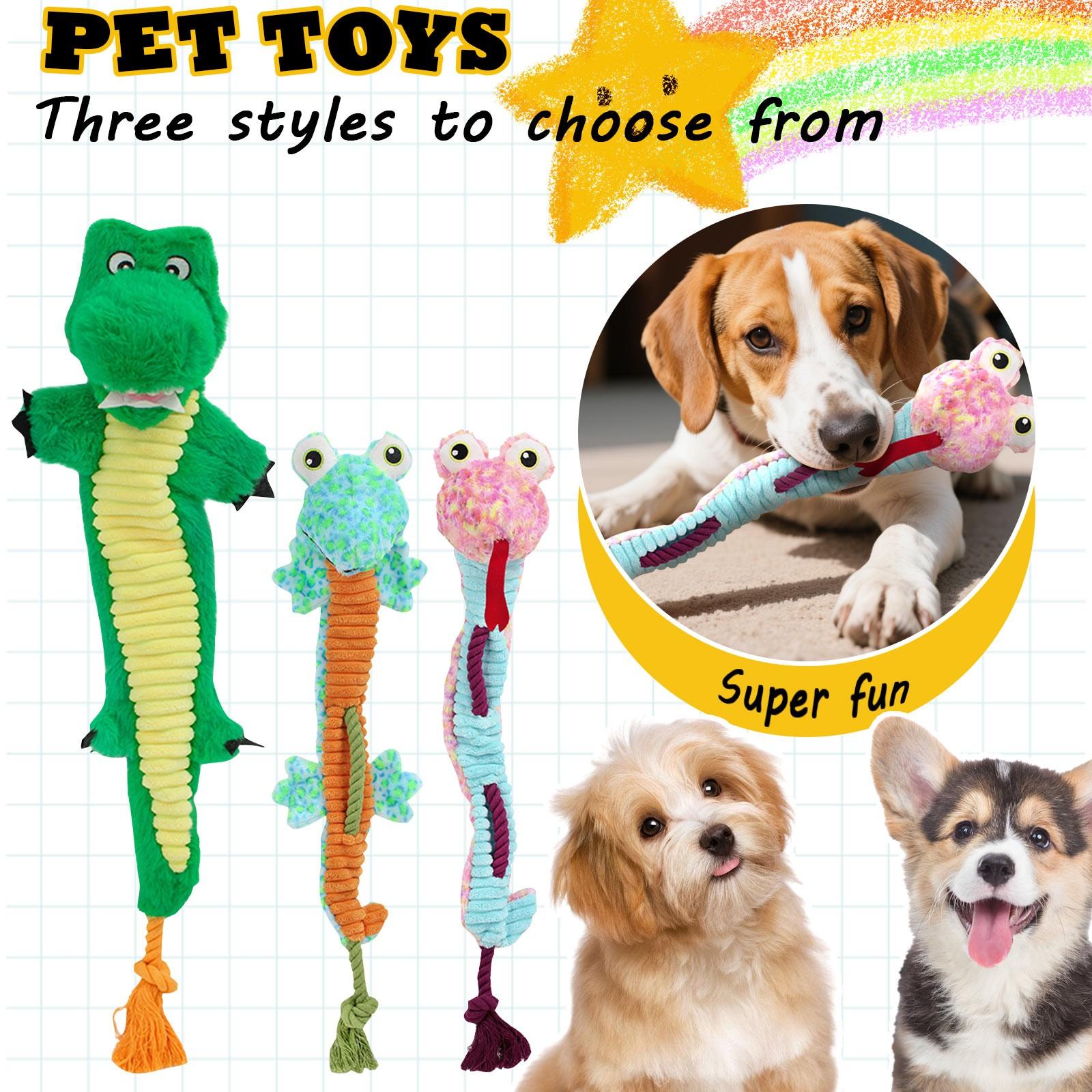 

Funny dog stuffed animal chew toy One Size