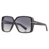 Tom Ford Yvonne Smoke Gradient Butterfly Ladies Sunglasses Ft1117 01b 63