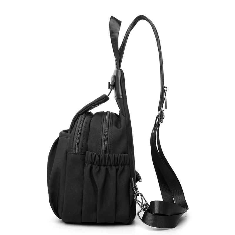 Multifunkční náprsní taška Dámský lehký batoh Cestovní taška přes rameno