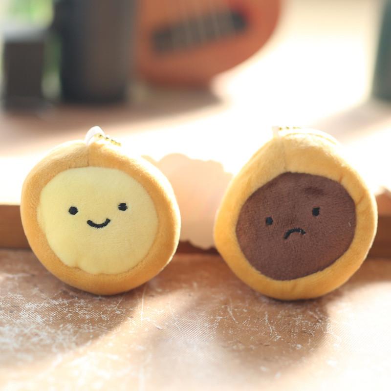Egg Tart Jellycat Stuffed Animal Keychain Plush Toy Cute Gift For Decor Kids