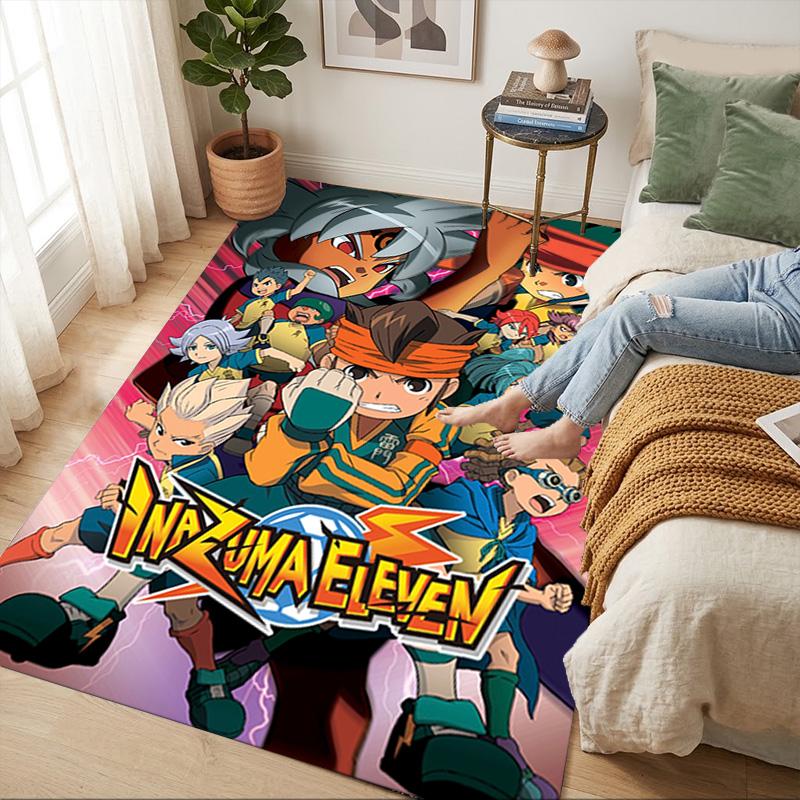 Inazuma Eleven Living Room Nonslip Area Rug Soft Carpet For Bedroom Game Playroom Sofa Office Home Decor Doormat Christmas Gift C9302455