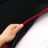 Car DashMat Non-Slip Black WIth Red Rim Sun For FORD MUSTANG 2015 2016 2017 2018