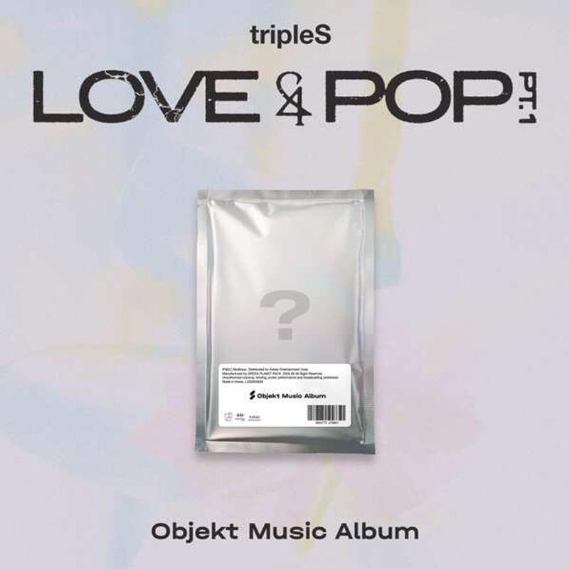 [ПРЕДЗАКАЗ] tripleS [LOVE&POP] ч.1 (Музыкальный альбом Objekt) 1pcs