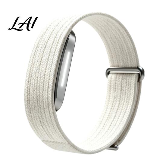 Replacement Wristband for Fitness Trackers Strap Hume Band 2.0 Braided Nylon Adjustable Watch Arm Band Breathable Anti-Sweat Sport Men Women Fabric