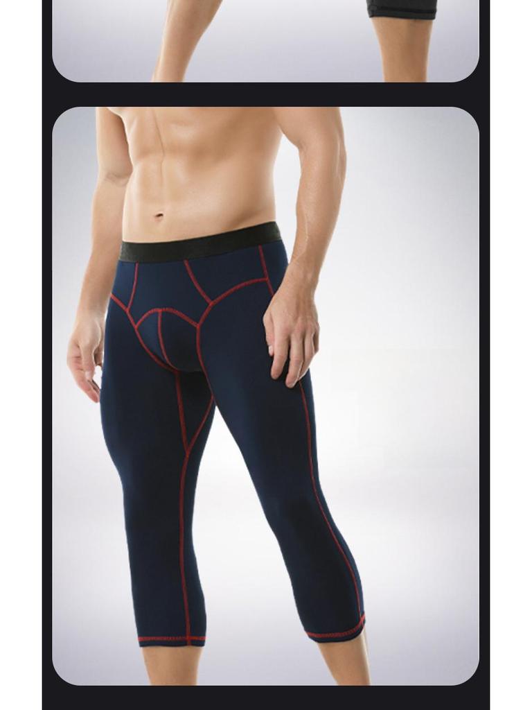 Thermo-Leggings aus Wollmischung für Herren in großen Größen – dünne, enge Hosen für Jungen im Herbst/Winter