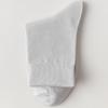 Breathable, Mid-calf Pure Cotton Socks: Mesh, Odor-resistant, Sweat-absorbing, Thin for Spring/summer, Solid Color, Seamless, Long Fit.