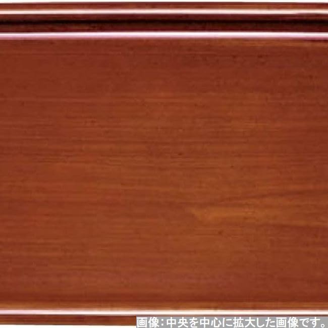 Made In Convenient Japanese 3 Shaku Teak Wood Light Sized X X J-kitchens Placemat/Tray, Japan, Tray, Royal, Grain, (39.9cm 27.5cm 2.3cm)