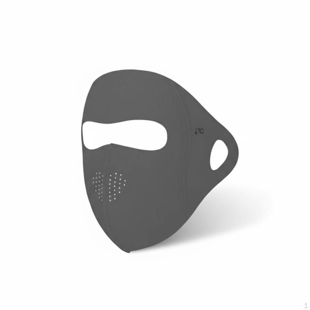 Breathable Facekini SunBlocking 50+ Full Face Cover QuickDry Cooling Protection for