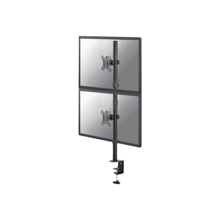 Stolní držák - NewStar - FPMA-D550DVBLACK - Pro 2 LCD monitory - Černý - 10"-32"