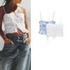 Spring New French Style Pure Desire Straight Collar Camisole Bowknot Decoration Poplin Tops 3067055 3411025