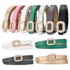 New Women'S Pearl Inlaid Buckle High-End Matching Fashion Decoration Dress Belt Sweater Versatile Genuine Leather Women'S Belt