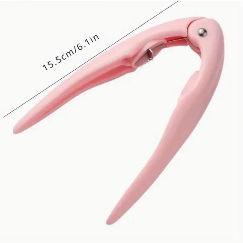 1pc Multi Functional Chestnut Bottle Opener Plastic Nut Clip with Cross Serrated Blade Household Kitchen Tool Plastic Nut Clip