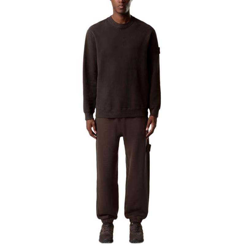 STONE ISLAND Logo Patch Crewneck Sweatshirt K2S156100069S0F28-V0070