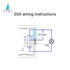 Digital Voltmeter Ammeter AC 5A/10A/20A/100A Power Electricity Meter 1100W/2200W/4400W/22000W HD Display Voltage Current Meter