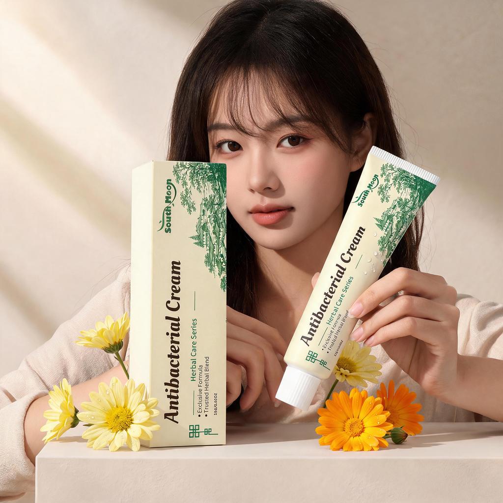 SOUTH MOON Herbal Refreshing Body Cream Moisturizing Smooth Skin Hydrating Non-Greasy