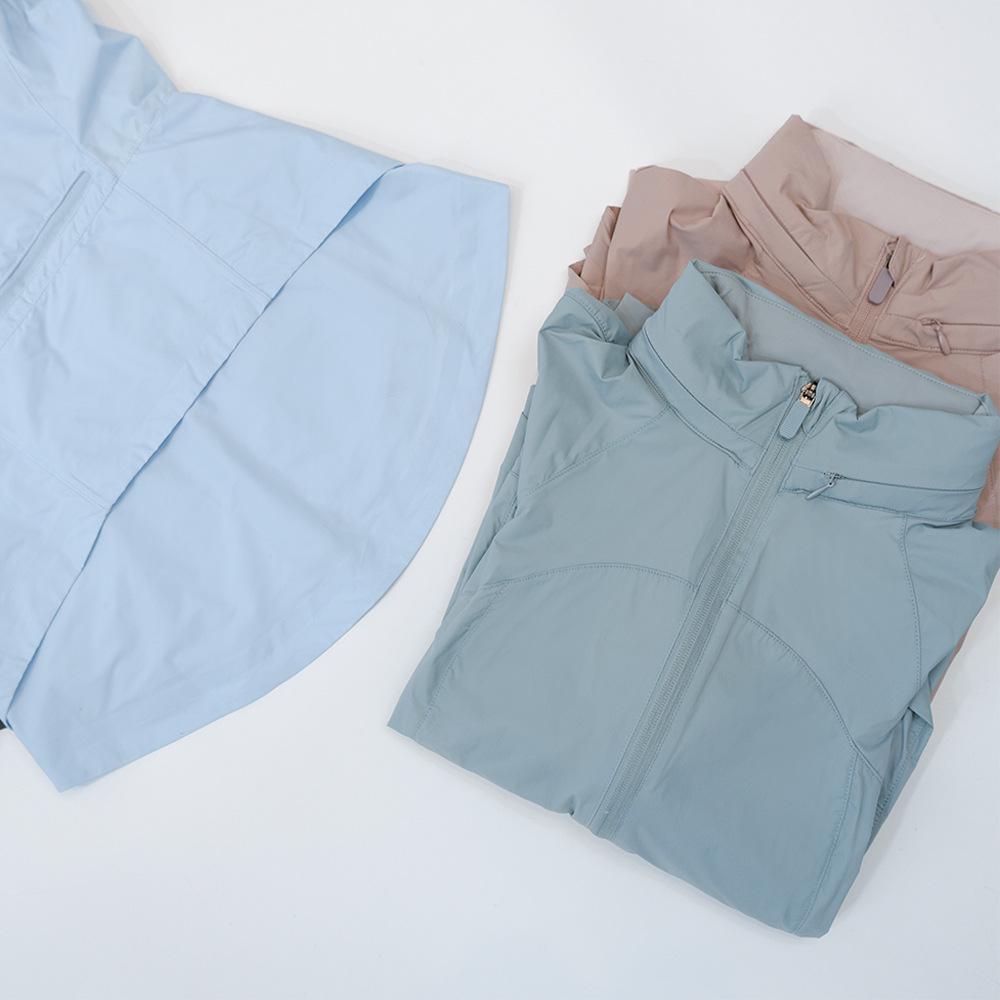 Women's Slim Fit Sun Protection Jacket - Hooded, Ice Silk, Long Sleeve, Breathable, Anti-UV