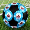 SIZE 5 Silkeborg IF Soccer Ball Colorful All Ages Machine Stitched PVC Competition Ready Durable High-Bounce