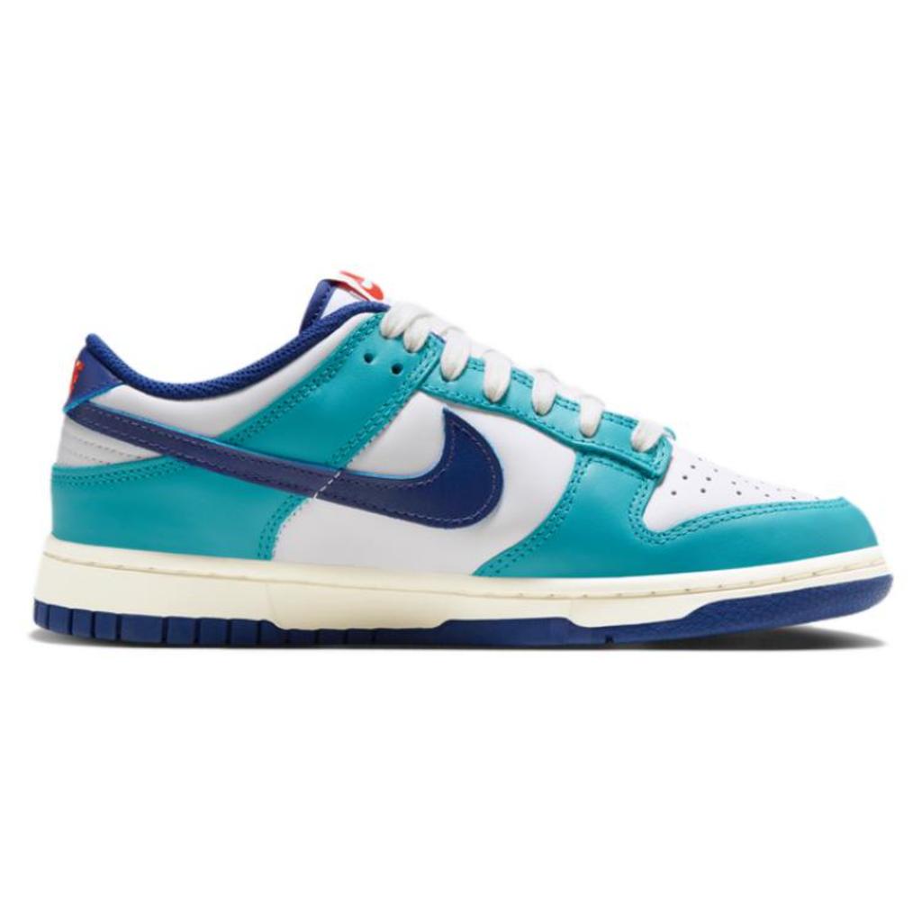 Nike Dunk Low Teal Nebula Deep Royal Women's Skate Shoes Sneakers FQ6870-141