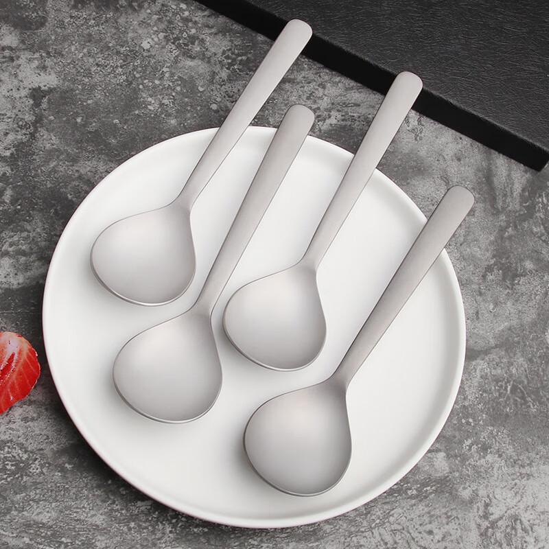 Yoshida Titanium Camping Soup Spoon