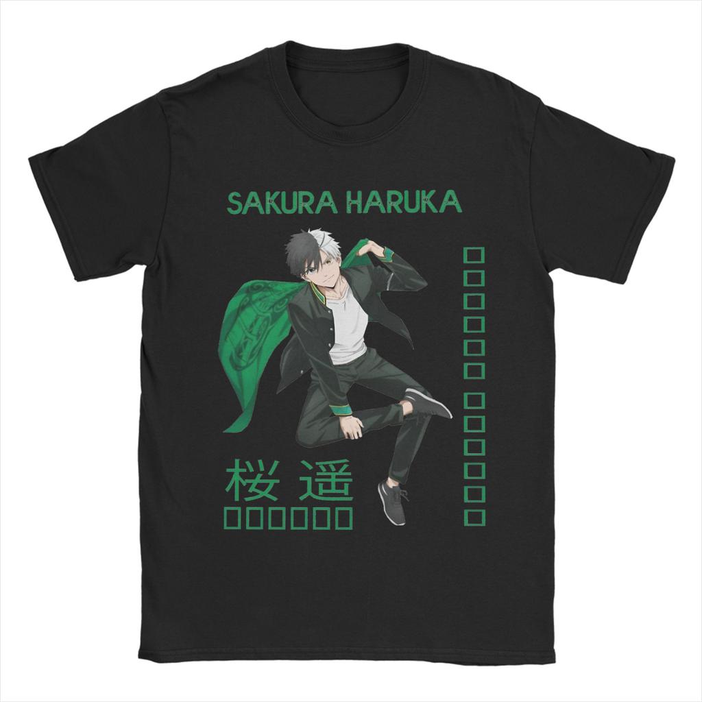 Harajuku T Shirt Japan Anime Wind Breaker Tv Series 2024 Trending T-Shirts 100% Cotton Tee Shirt for Men Short Sleeve Top Tees