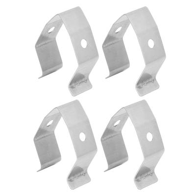 4Pcs Stainless Steel Grill Probe Clip Holder Single Hole Probe Bracket Barbecue Accessories