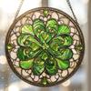 Acryl Zonnevanger Hangend Ornament 2D Glas-in-lood Stijl Decoratief Raamhangertje met Ketting voor Binnen Buiten Gebruik