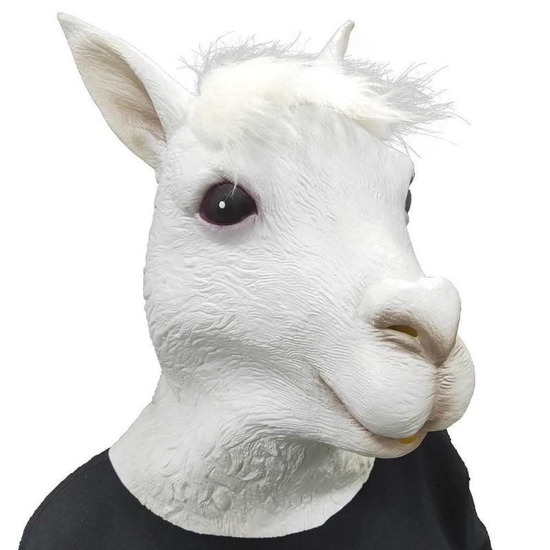 Latex Wolf Mask Halloween Costume Party Cosplay Headwear