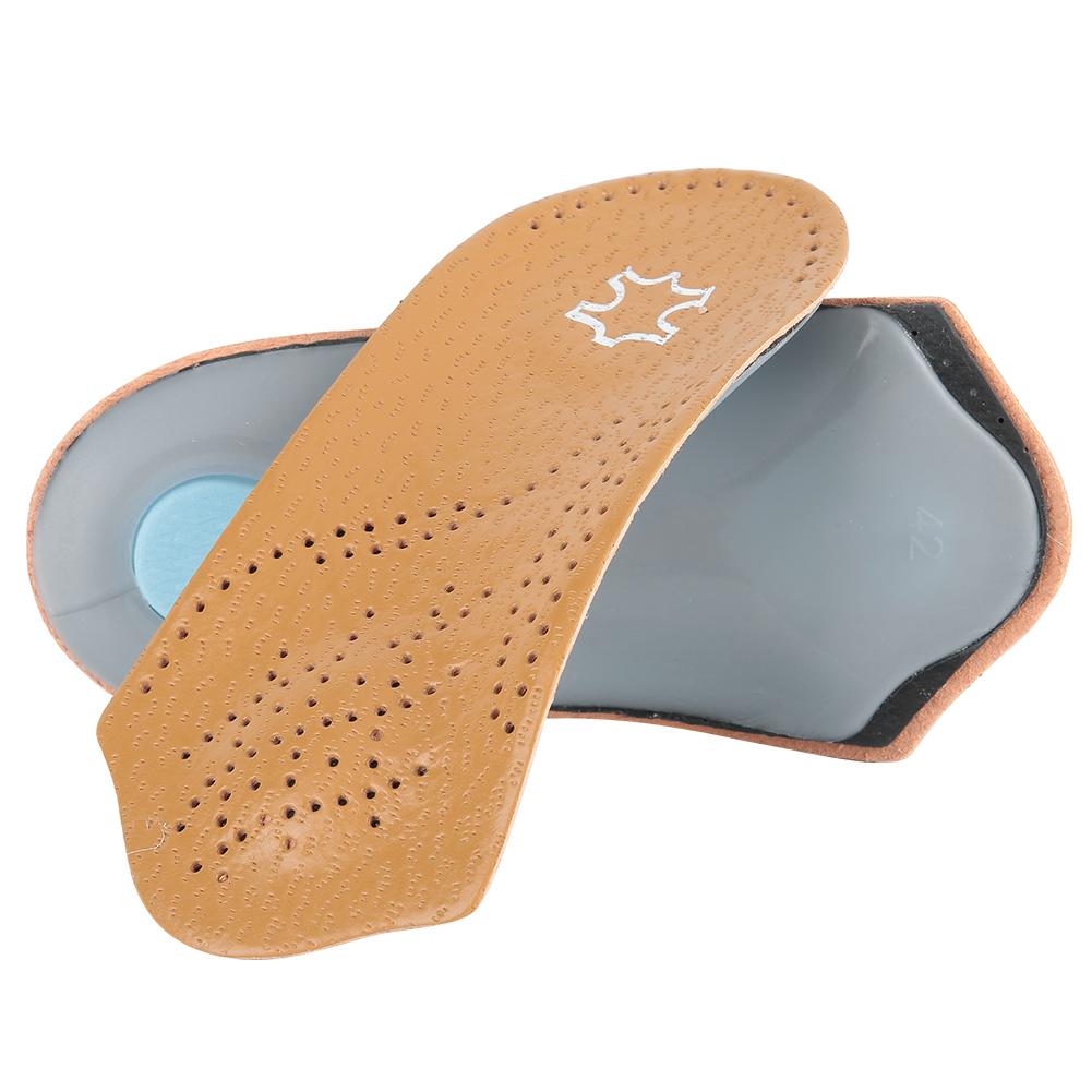 3/4 Length Unisex Flat Feet Arch Support Pain Relive Massage Shoes Pad Orthotic Insoles