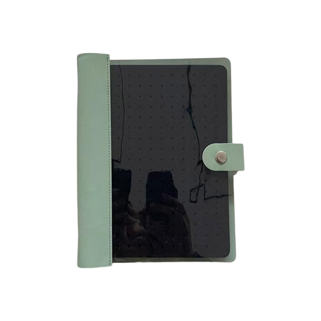 8 Pages Pin Display Book Portable Organizer with Clear Cover Travel Friendly Pin Book Suitable for Brooch Collectors
