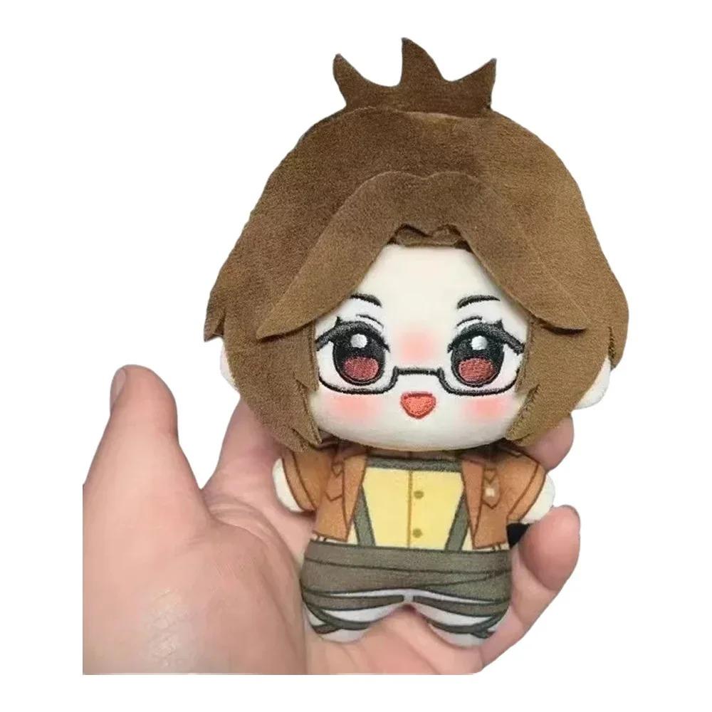 10cm Anime Hange Zoe Cosplay Plush Doll Pendant Attack On Titan Stuffed Toy Birthday Gift