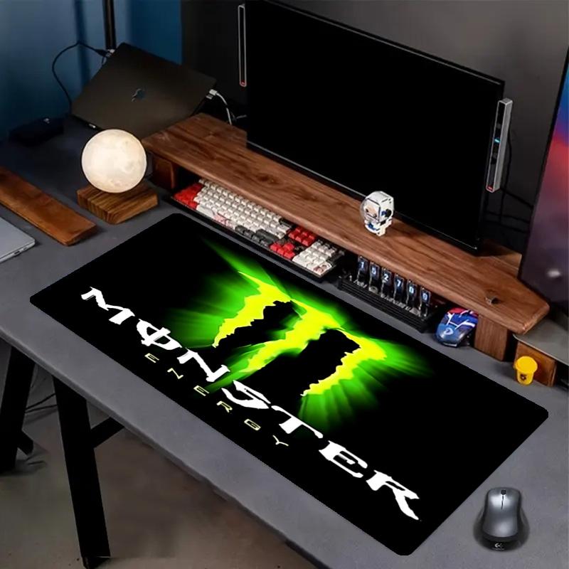 Podložka pod myš s potiskem Monster Energy, Protiskluzová podložka na plochu pro klávesnici, pro PC Laptop Herní Pracovní Denní Použití, Skvělý Festivalový Narozeninový Dárek