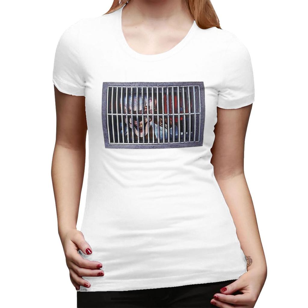 Halloween Welcome Horror Movie IT Pennywise TShirt for Women Crew Neck Streetwear T Shirts Womens Tees Short Clothes Tops