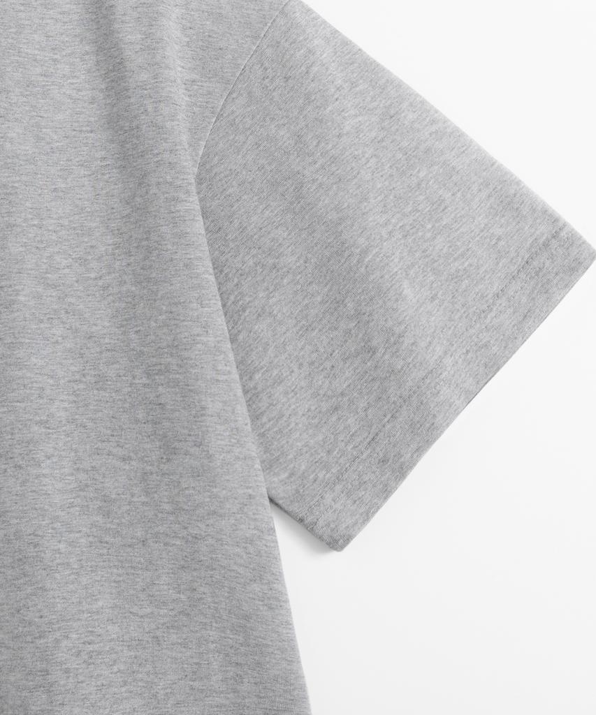 UNIONSTUDIO ( 2 Pack ) Logo U-Neck Crop Short Sleeve T-Shirt ( 3 Colors )