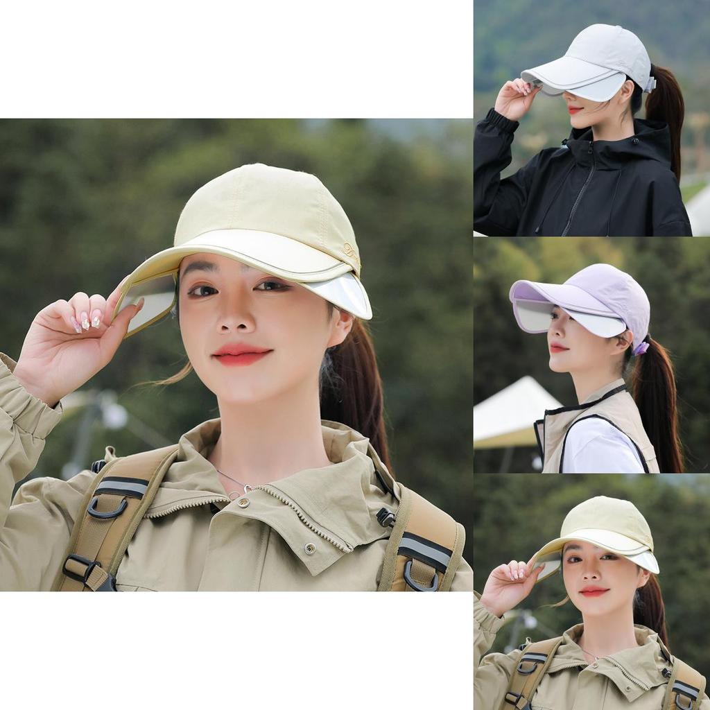 Classic Baseball Cap Unisex Sun Protection Large Brim With Quick Dry Fabric For Casual Sports And Daily Use