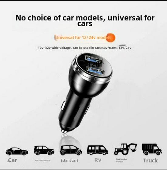 100W super rychlé nabíjení digitální autonabíječky s kabelem