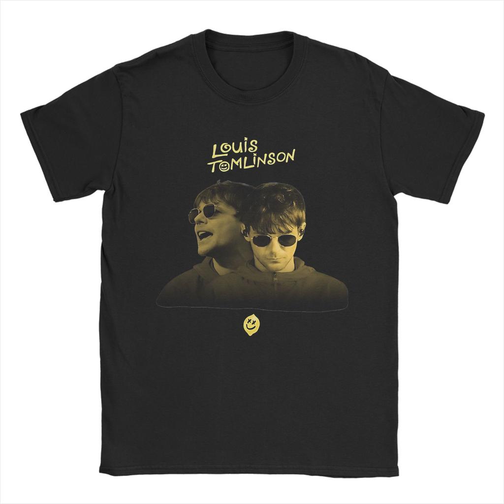 How Did I Get Here Tour Louis Tomlinsons TShirt for Unisex Women Novelty Cotton Tee Shirt Short Sleeve T Shirts Gift Tops