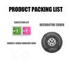 2026 Hot Car Ignition Device One-button Start Cover Decoration Sticker for VW Touran Sharan Jetta TDI R32 Passat Golf Polo GTI Scirocco ET1